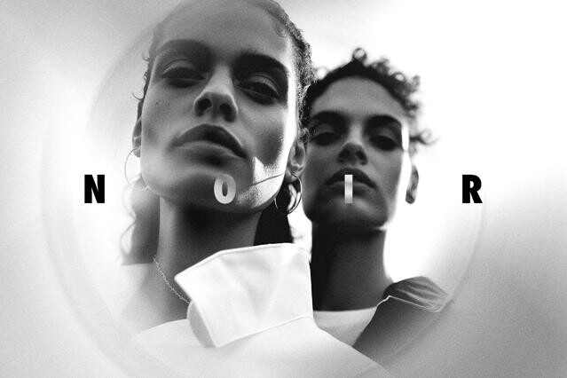 Noir Radial Spin Photo Effect