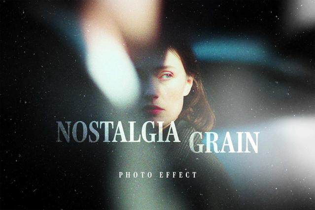 Film Grain Nostalgia Photo Effect