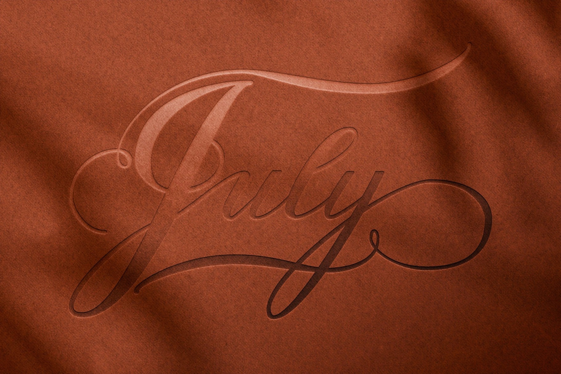 Pressed Color Paper Text Effect