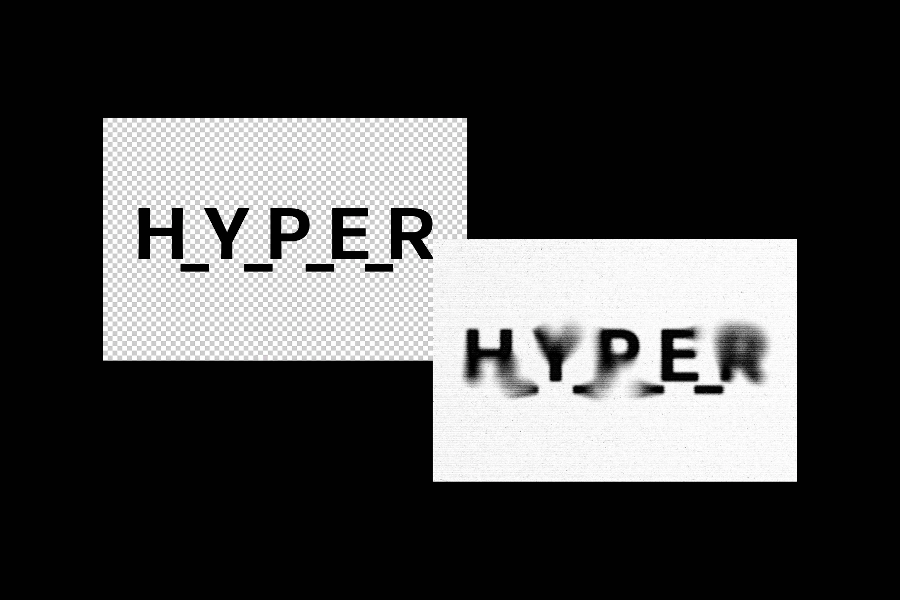 Dispersion Text Effect