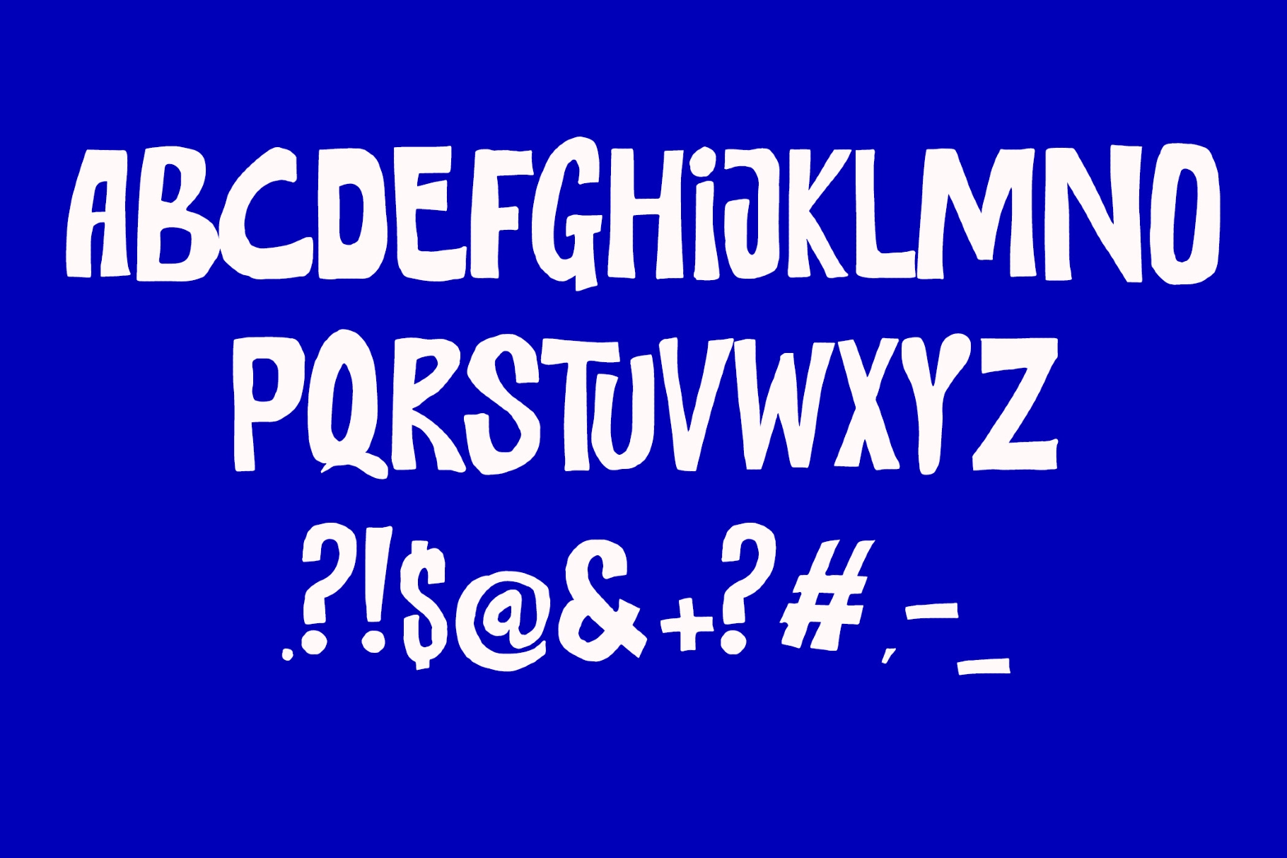 Relaxe - Playful Handdrawn Display Font