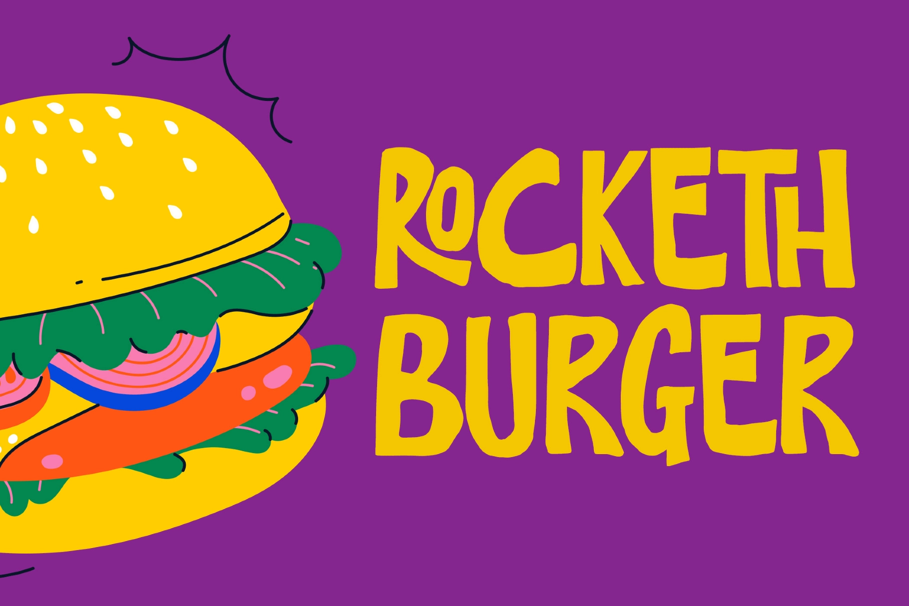 Relaxe - Playful Handdrawn Display Font