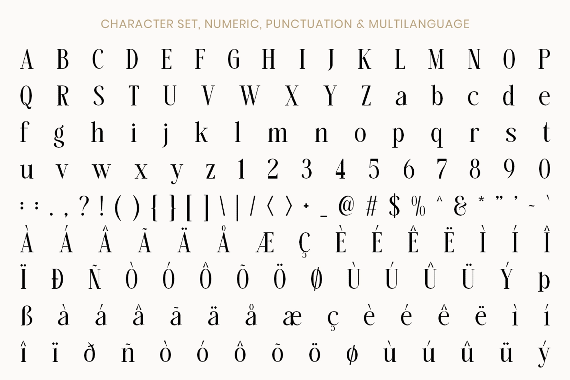 Savera Editorial - Classic Serif Font