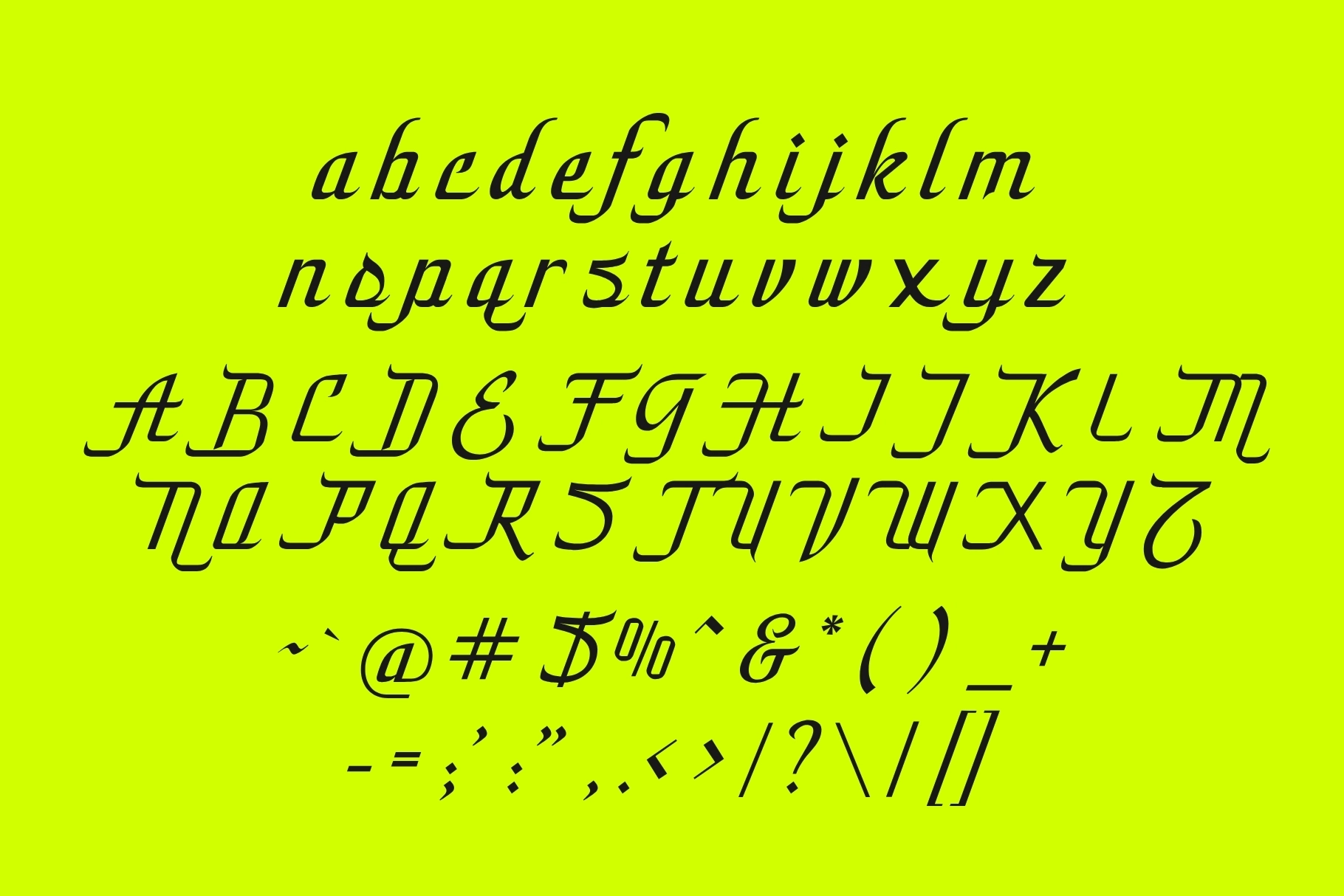 Zafira - Arabic Inspired Font