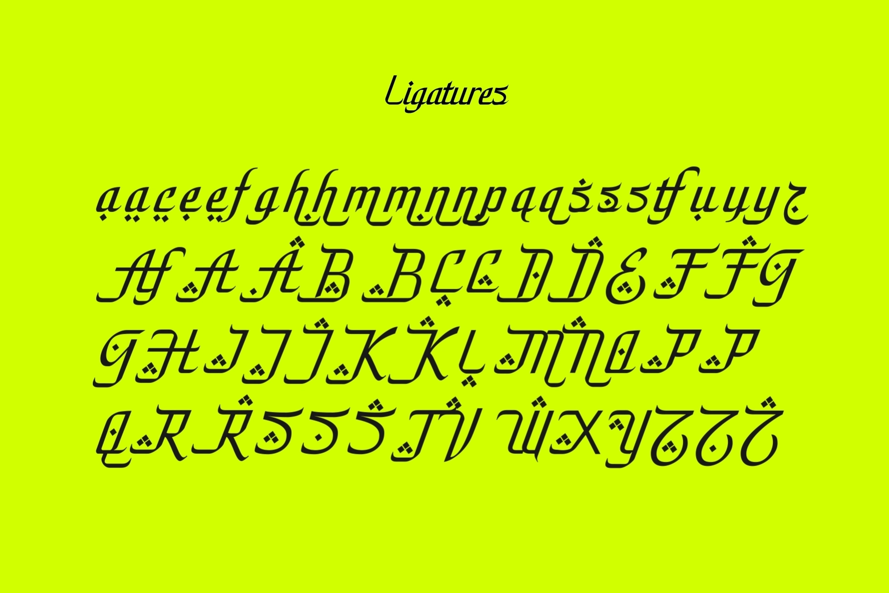 Zafira - Arabic Inspired Font