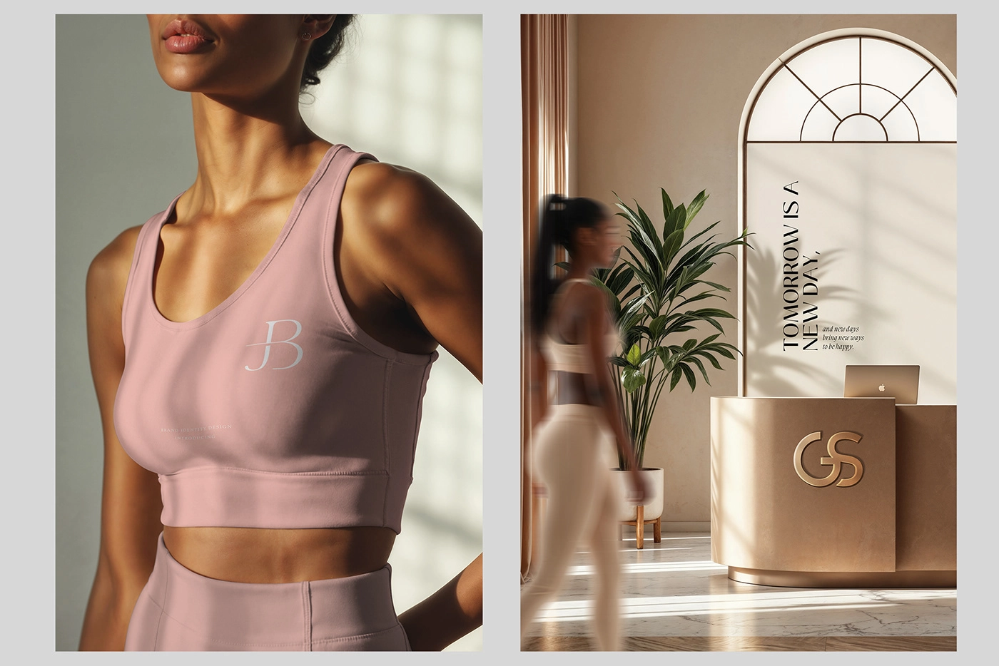 Gentle Woman Branding Mockup Set