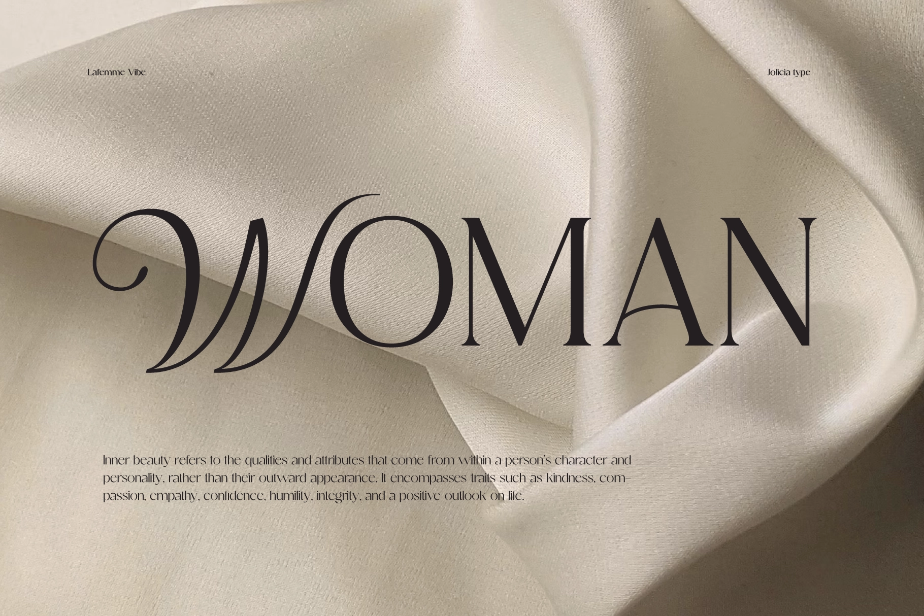 La Femme Vibe - Elegant Serif Font