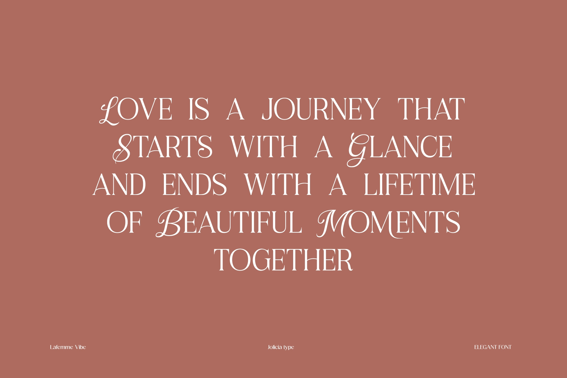 La Femme Vibe - Elegant Serif Font