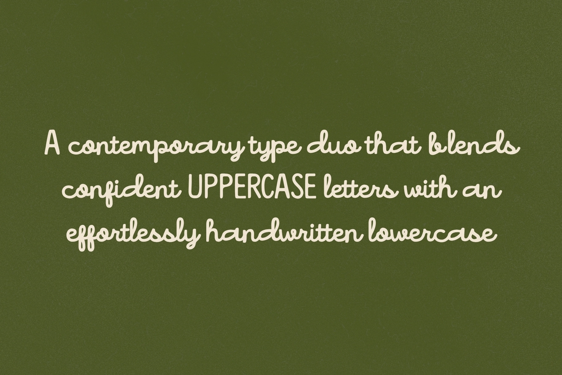 Honeyline - Organic Handwritten Duo Font