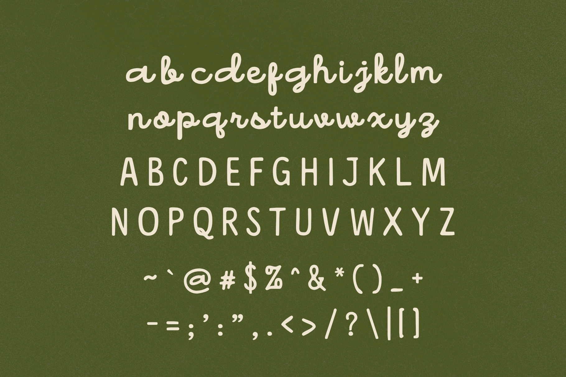 Honeyline - Organic Handwritten Duo Font
