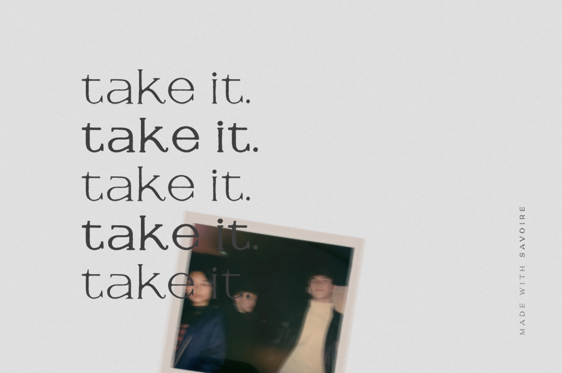 Savoire - Handwritten Serif Font