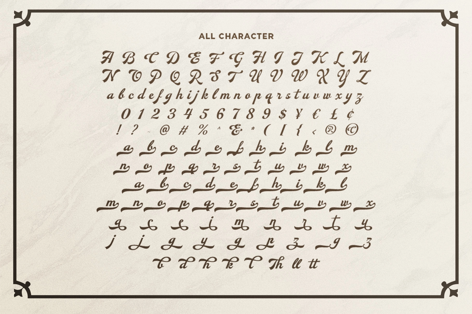 Auskey - Bold Script Font