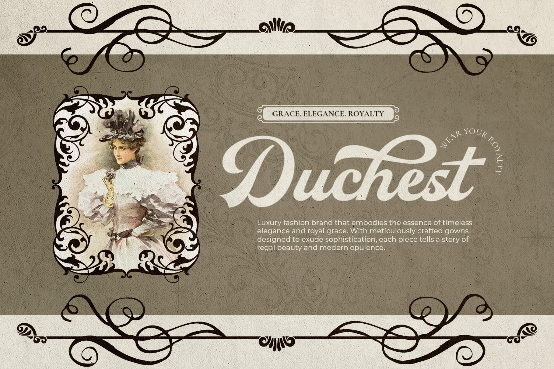 Auskey - Bold Script Font