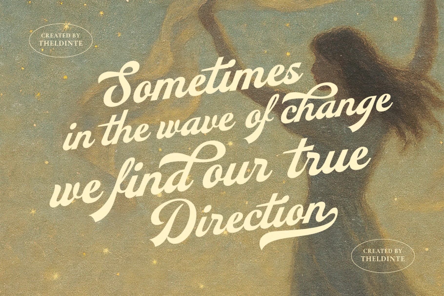 Auskey - Bold Script Font