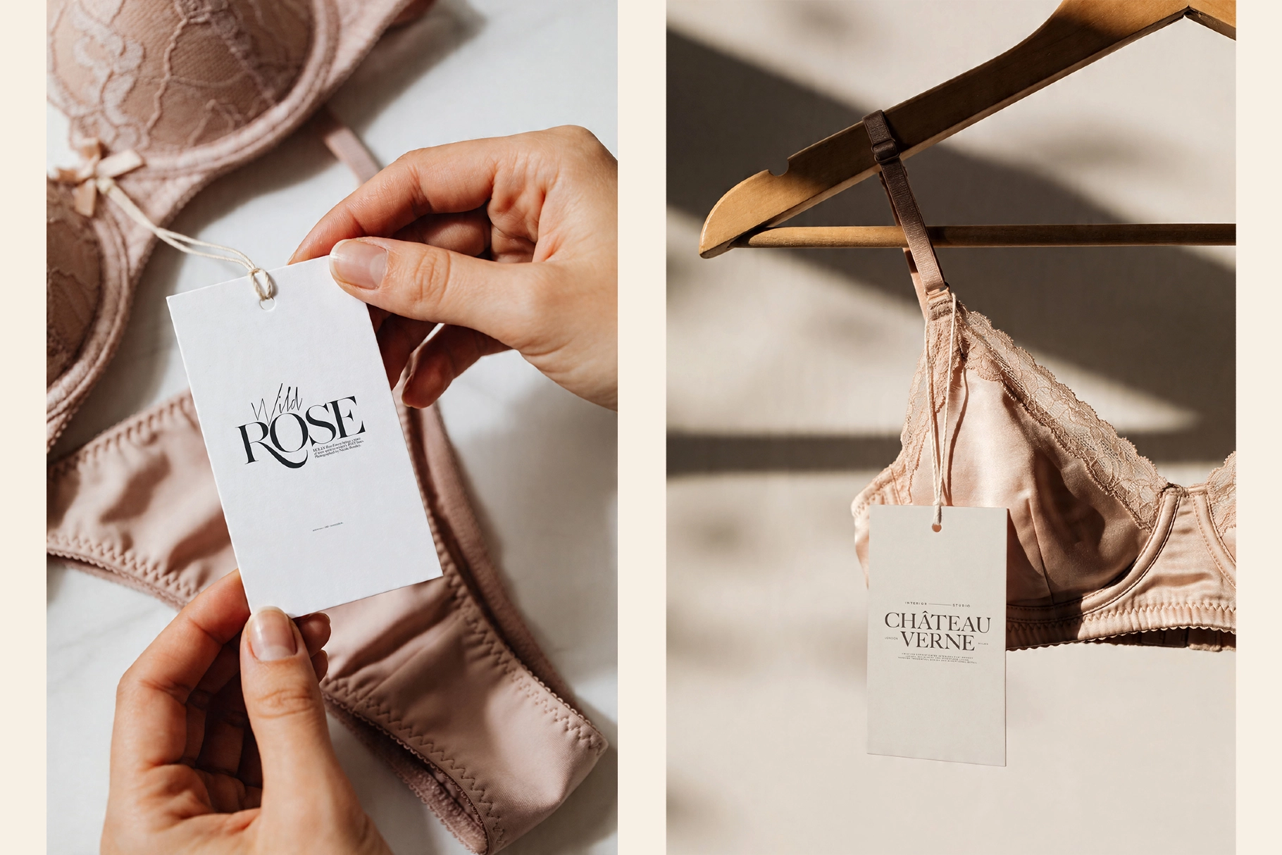 Lingerie Branding Mockup Set