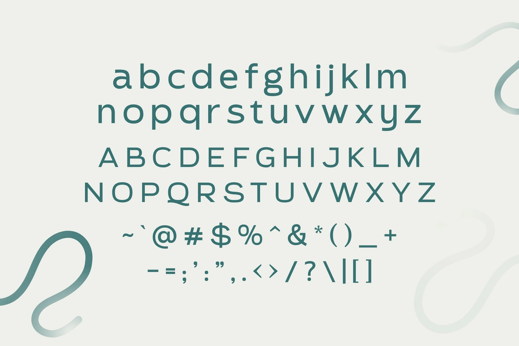 Tangle Sans - Experimental Sans Serif Font