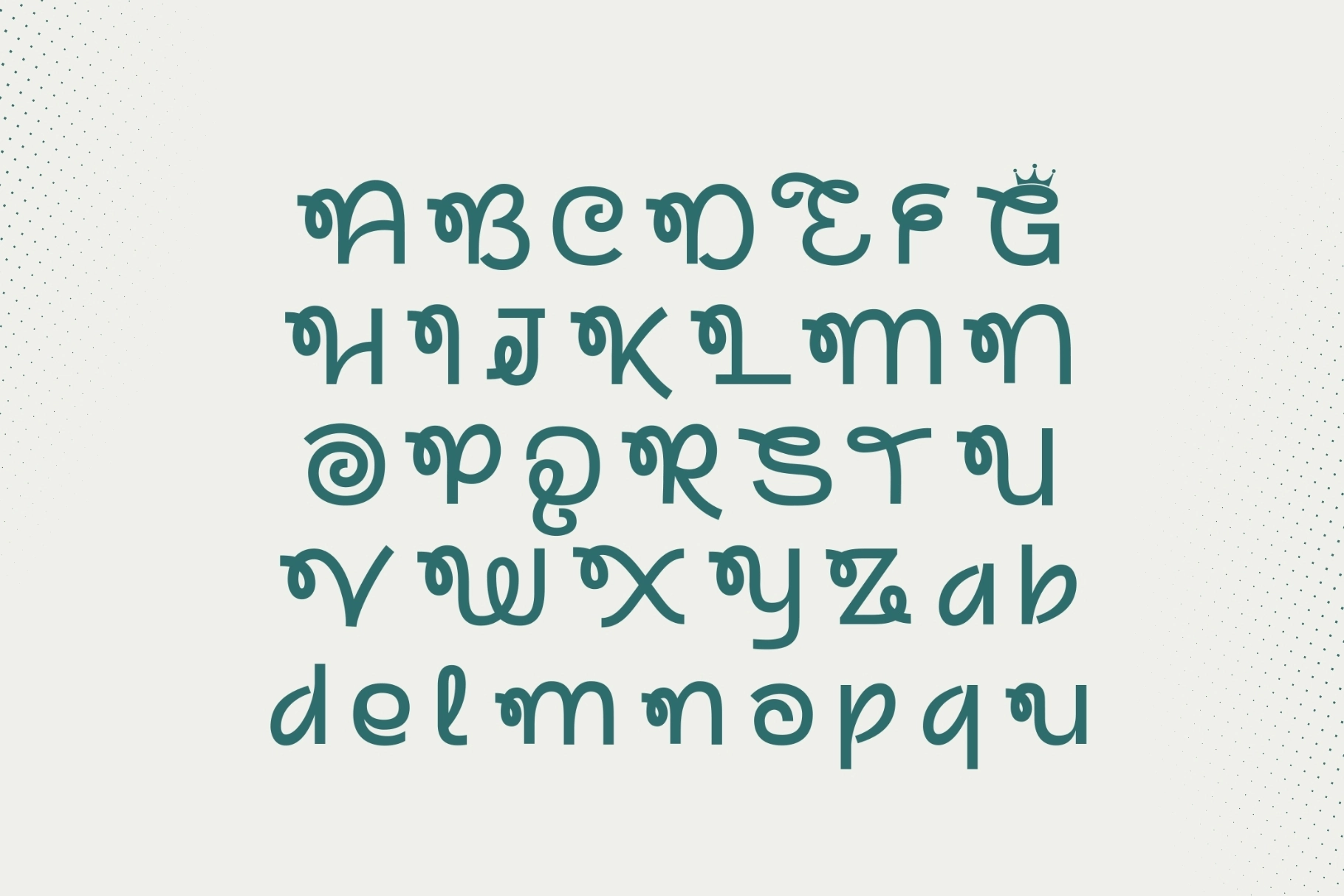 Tangle Sans - Experimental Sans Serif Font