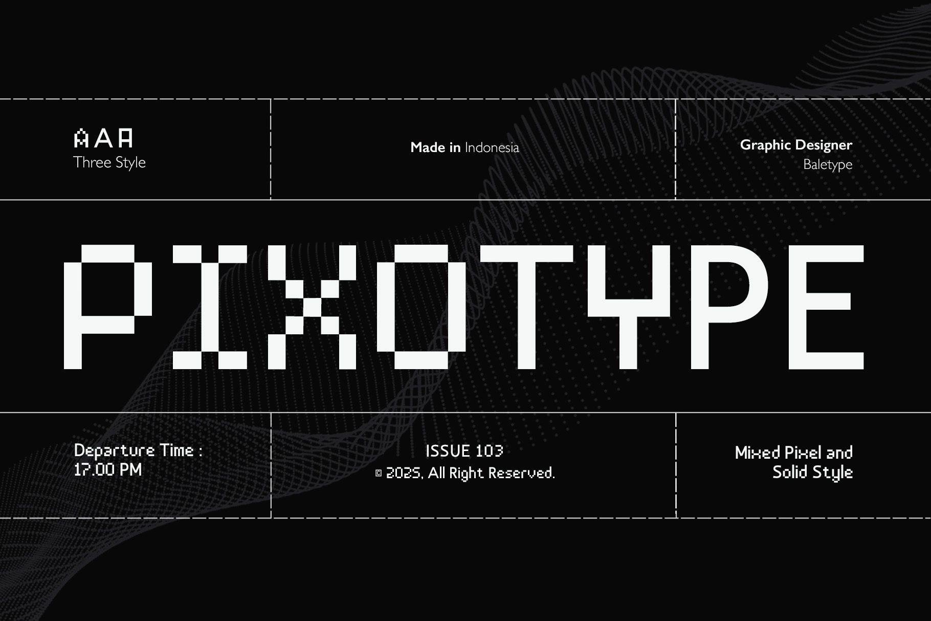 Pixotype - Stylish Pixel Font