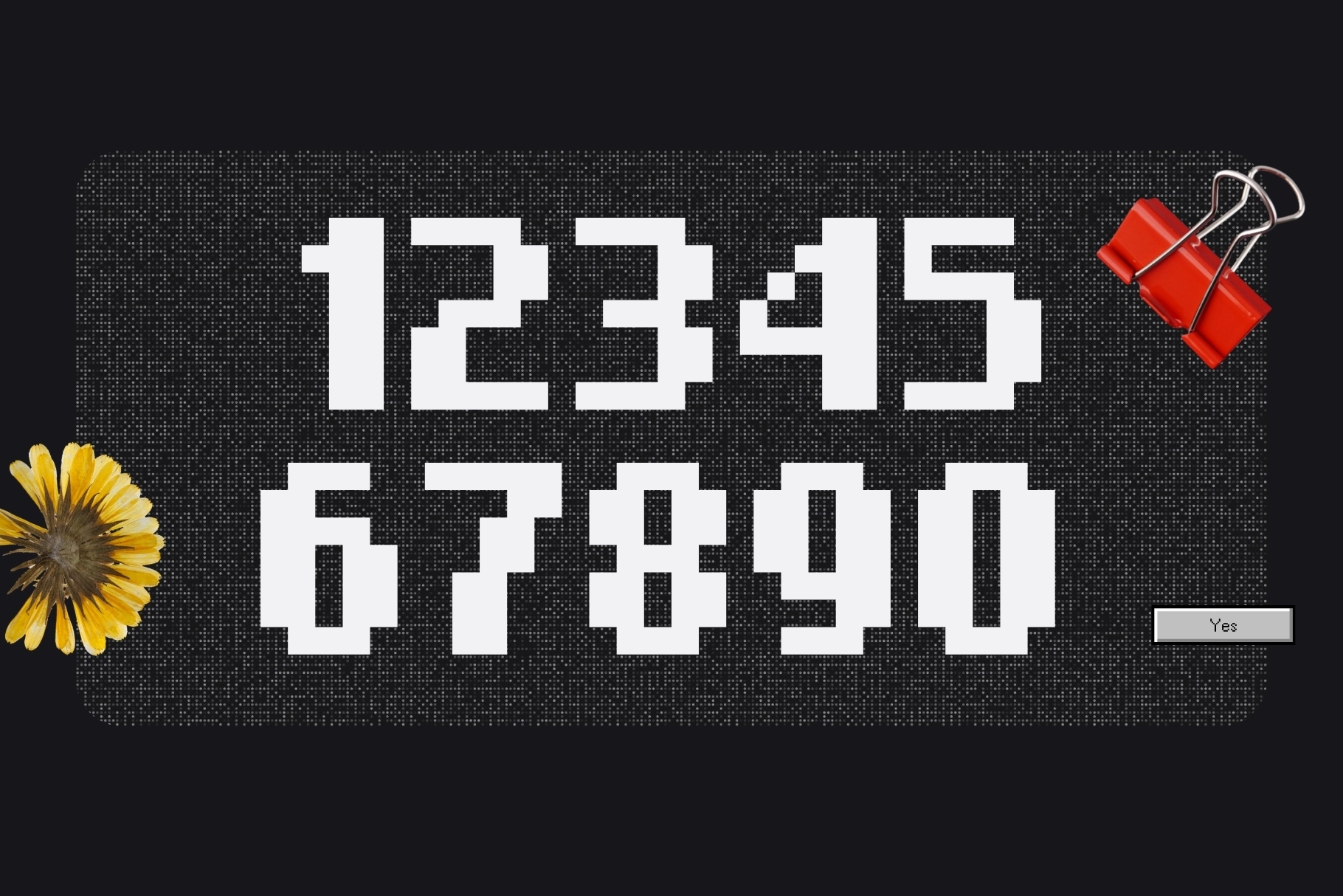 Digital 808 - 8Bit Pixel Font