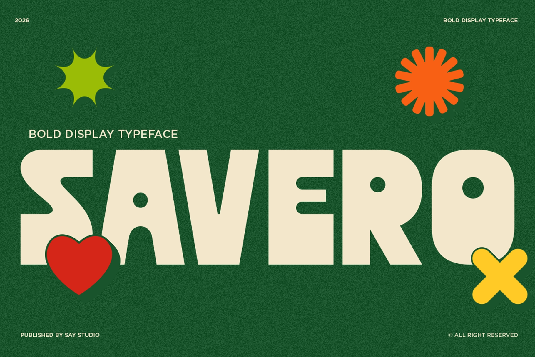 Savero - Playful Geometric Sans Font