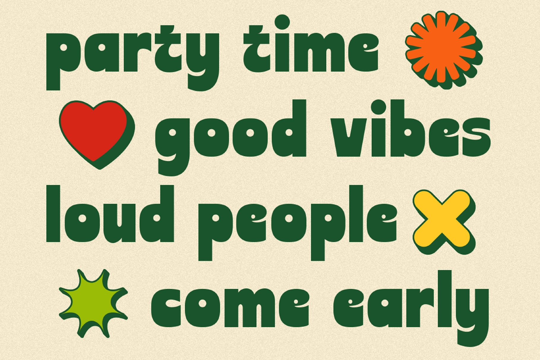 Savero - Playful Geometric Sans Font