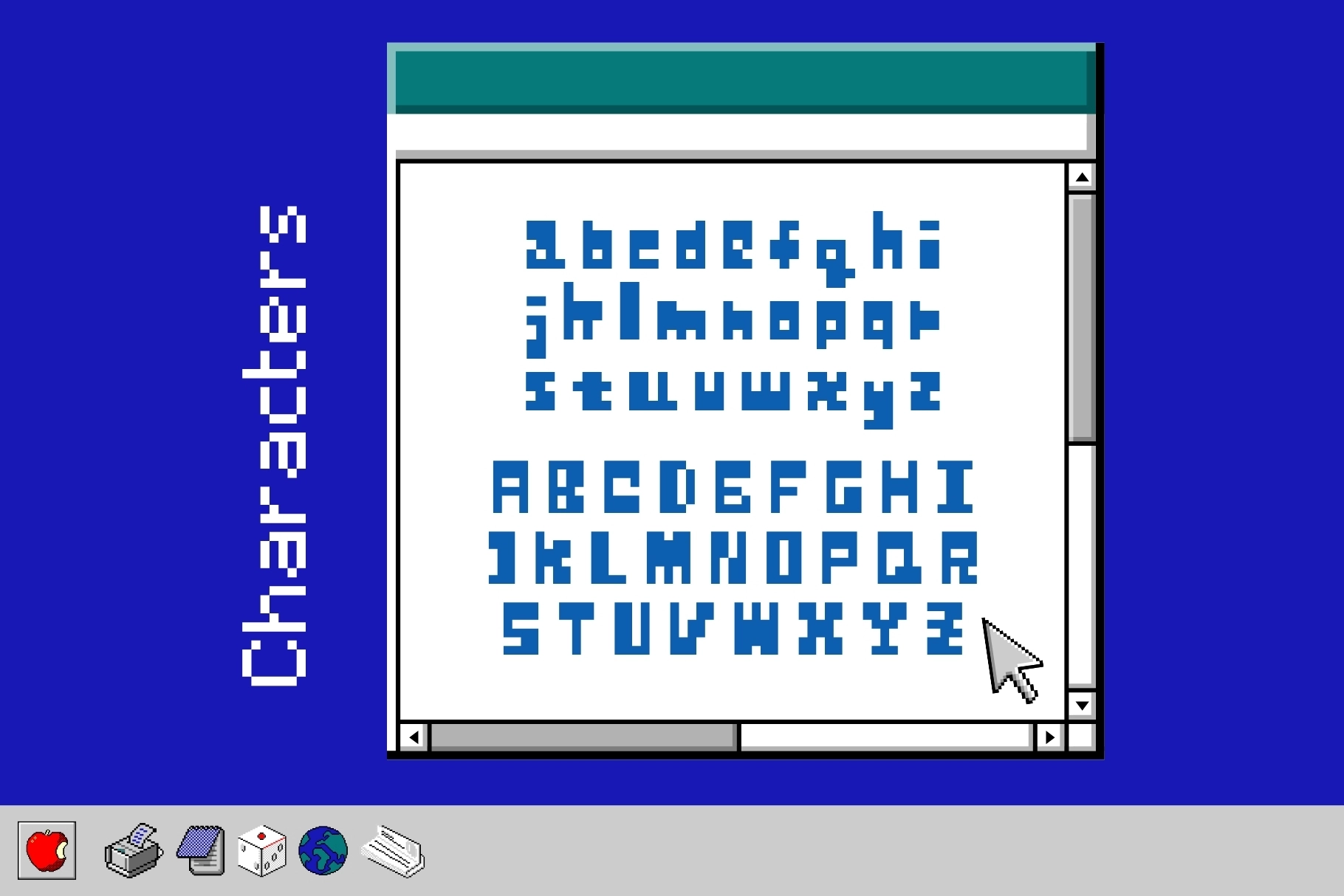 Start Signal - Cute Pixel Font