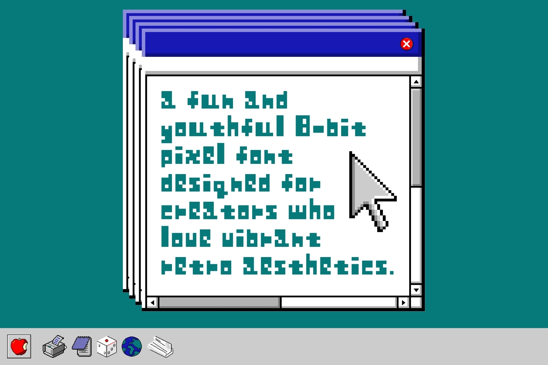 Start Signal - Cute Pixel Font