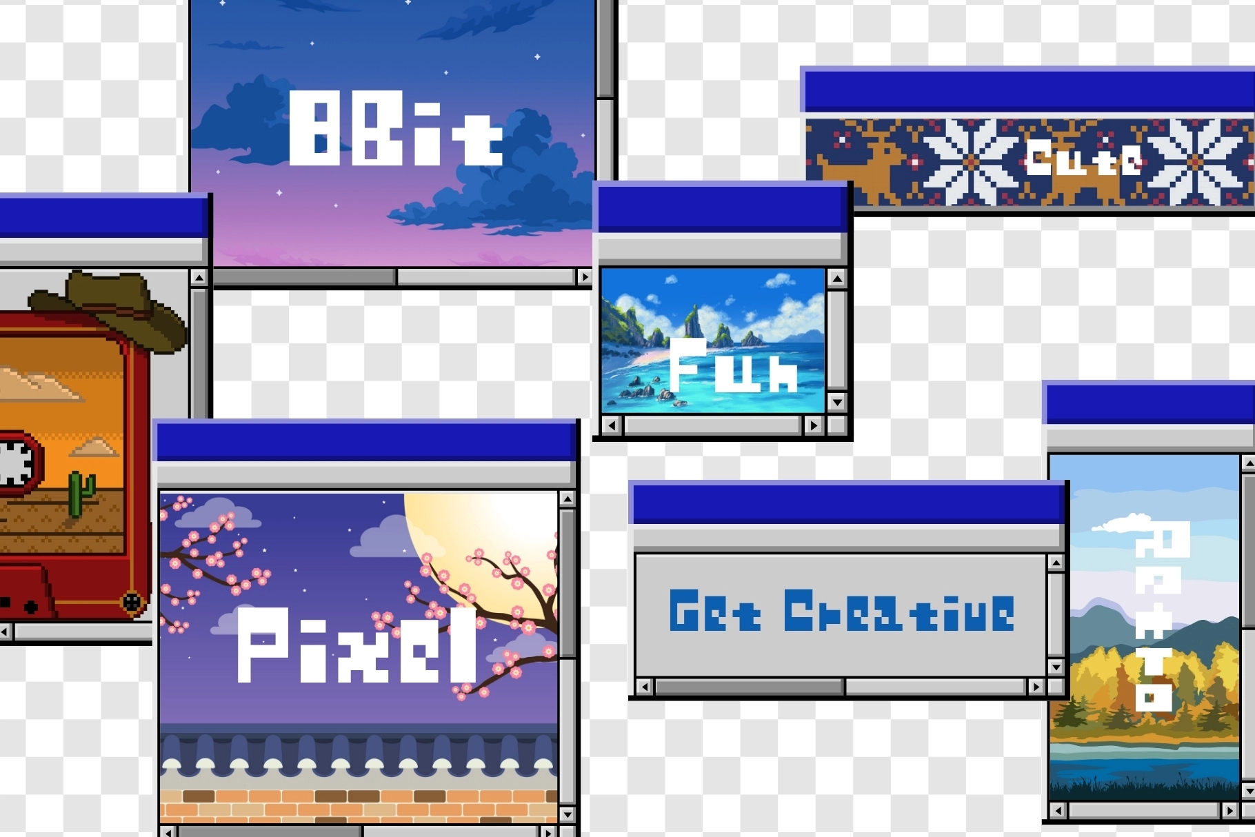 Start Signal - Cute Pixel Font