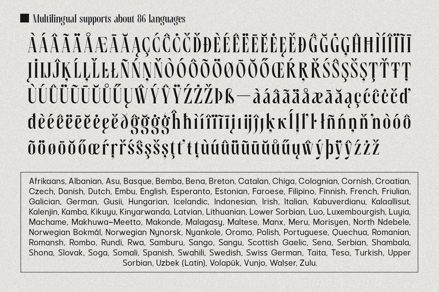 Rosseti - Elegant Classic Serif Font