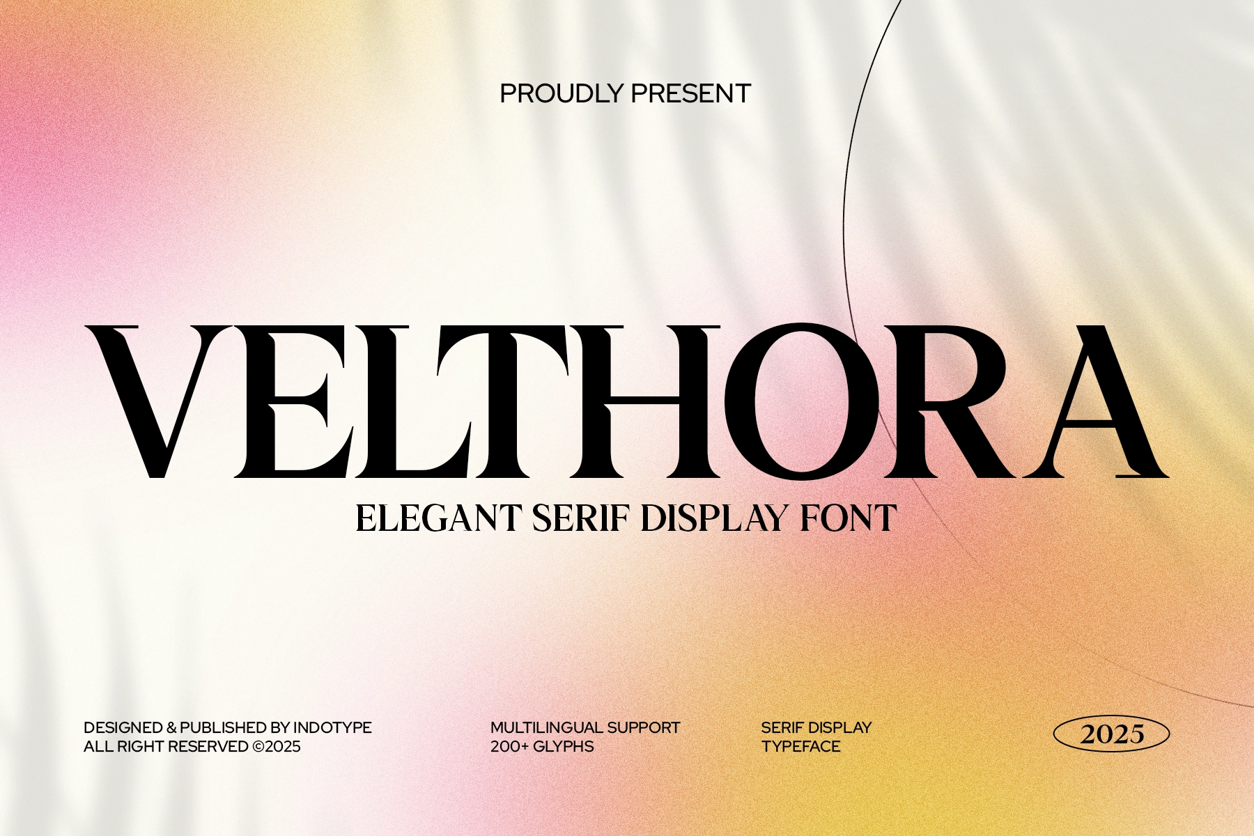Velthora - Elegant Serif Display Font