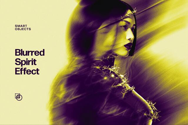 Blurred Spirit Photo Effect