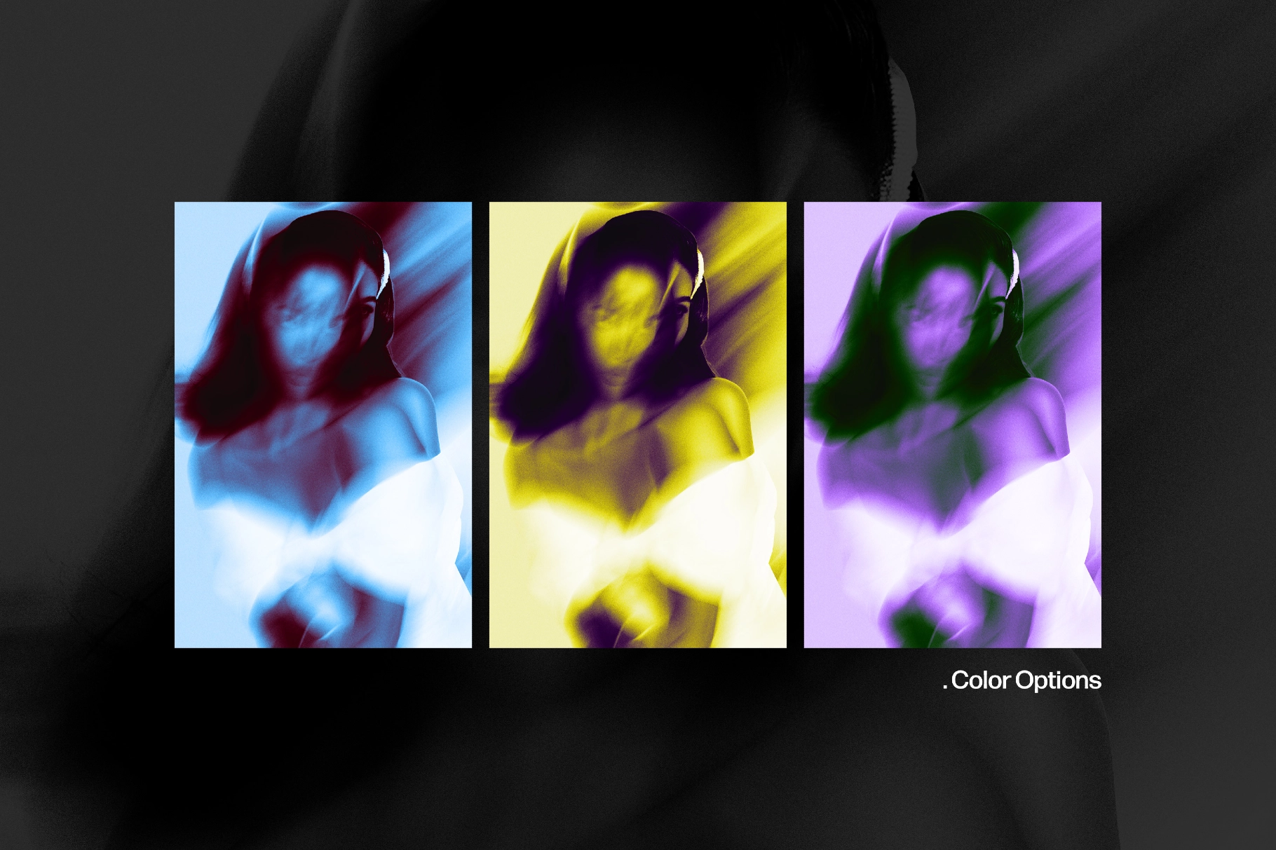 Blurred Spirit Photo Effect