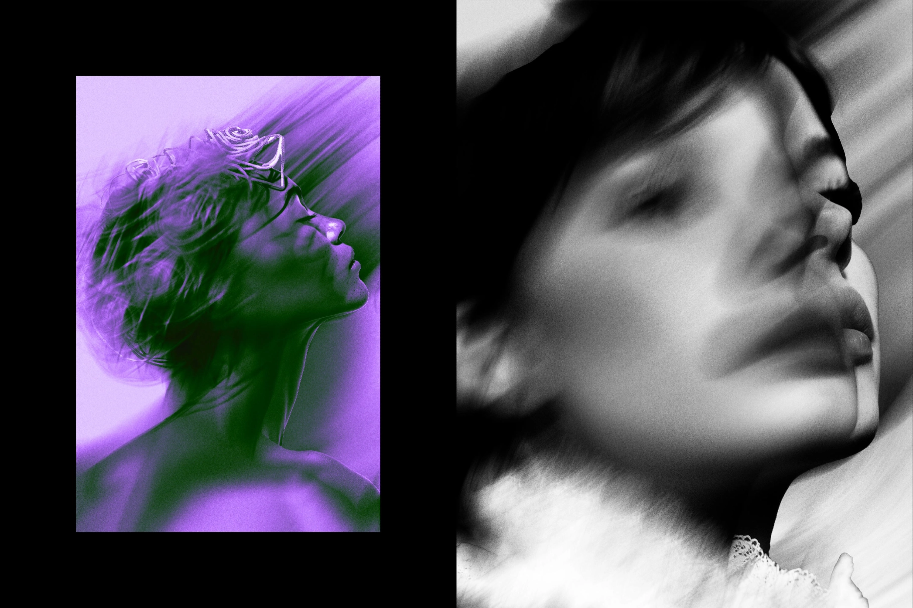 Blurred Spirit Photo Effect