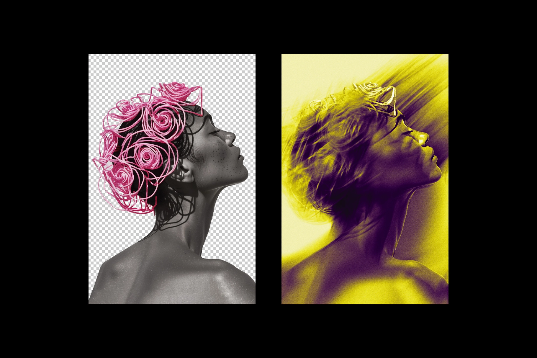 Blurred Spirit Photo Effect