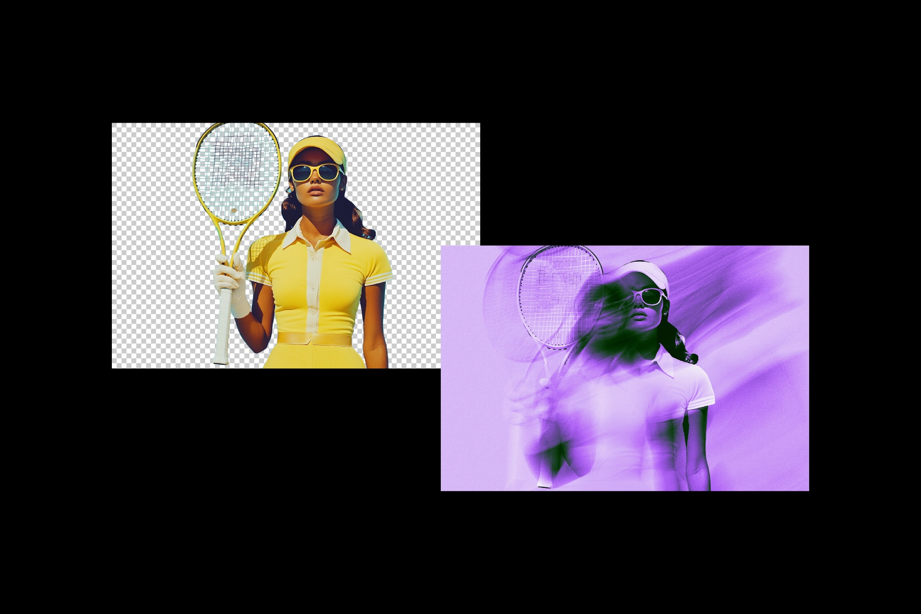 Blurred Spirit Photo Effect