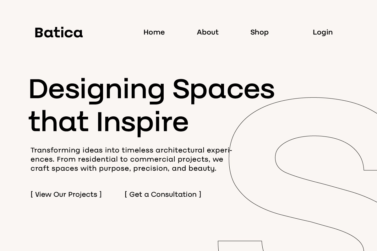 Batica – Modern Geometric Sans Font