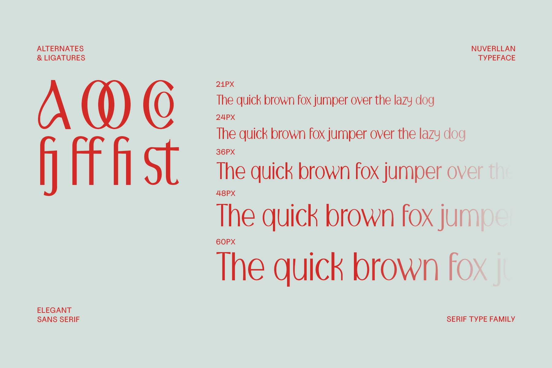 Nuvellan - Elegant Sans Serif Font