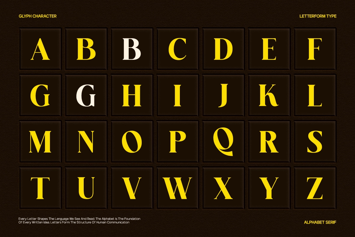 GC Blanca – Elegant Serif Display Font