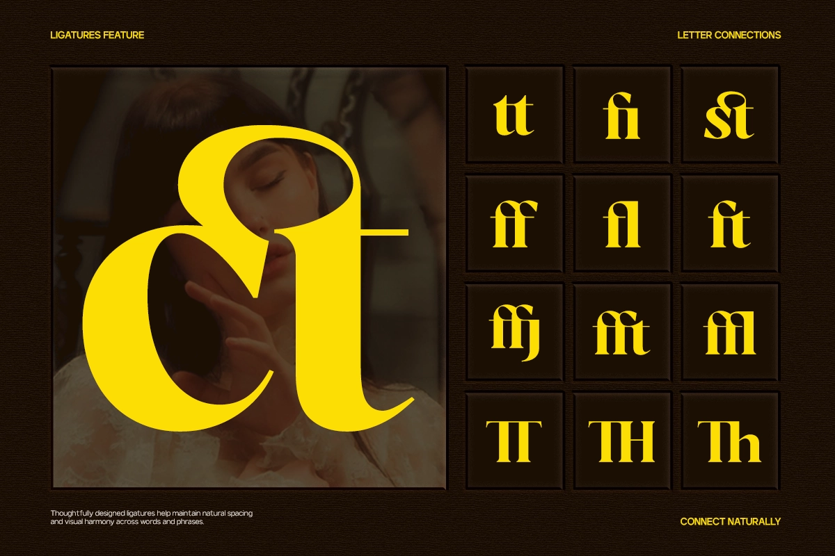 GC Blanca – Elegant Serif Display Font