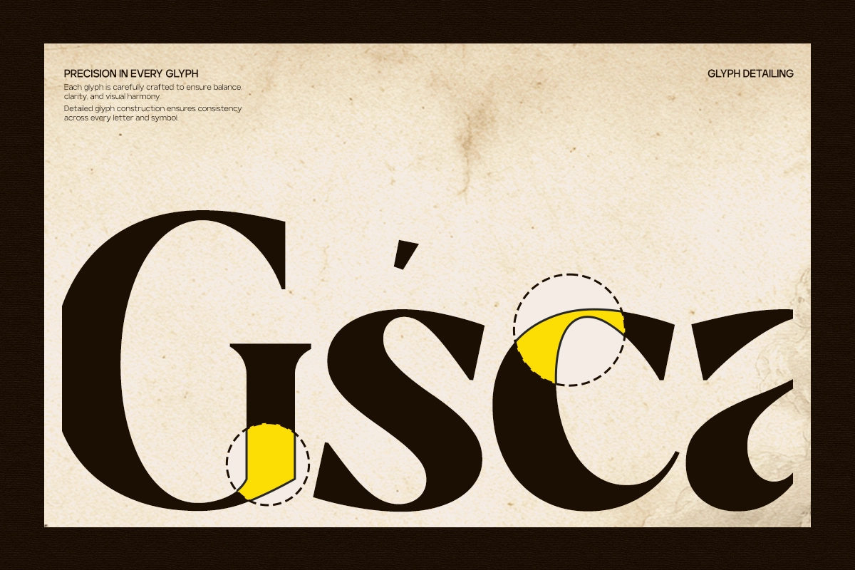 GC Blanca – Elegant Serif Display Font