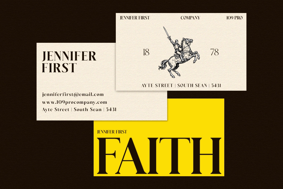 GC Blanca – Elegant Serif Display Font