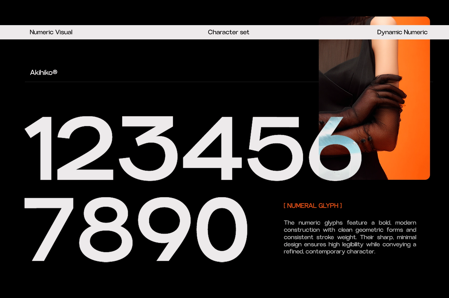 GC Akihiko - Modern Geometric Sans Serif Font