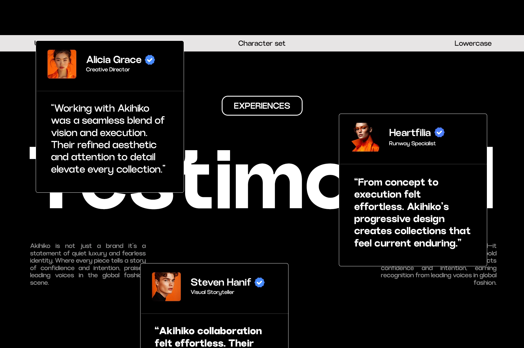 GC Akihiko - Modern Geometric Sans Serif Font