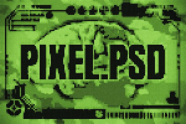 Dither Old Pixel Photo Effect