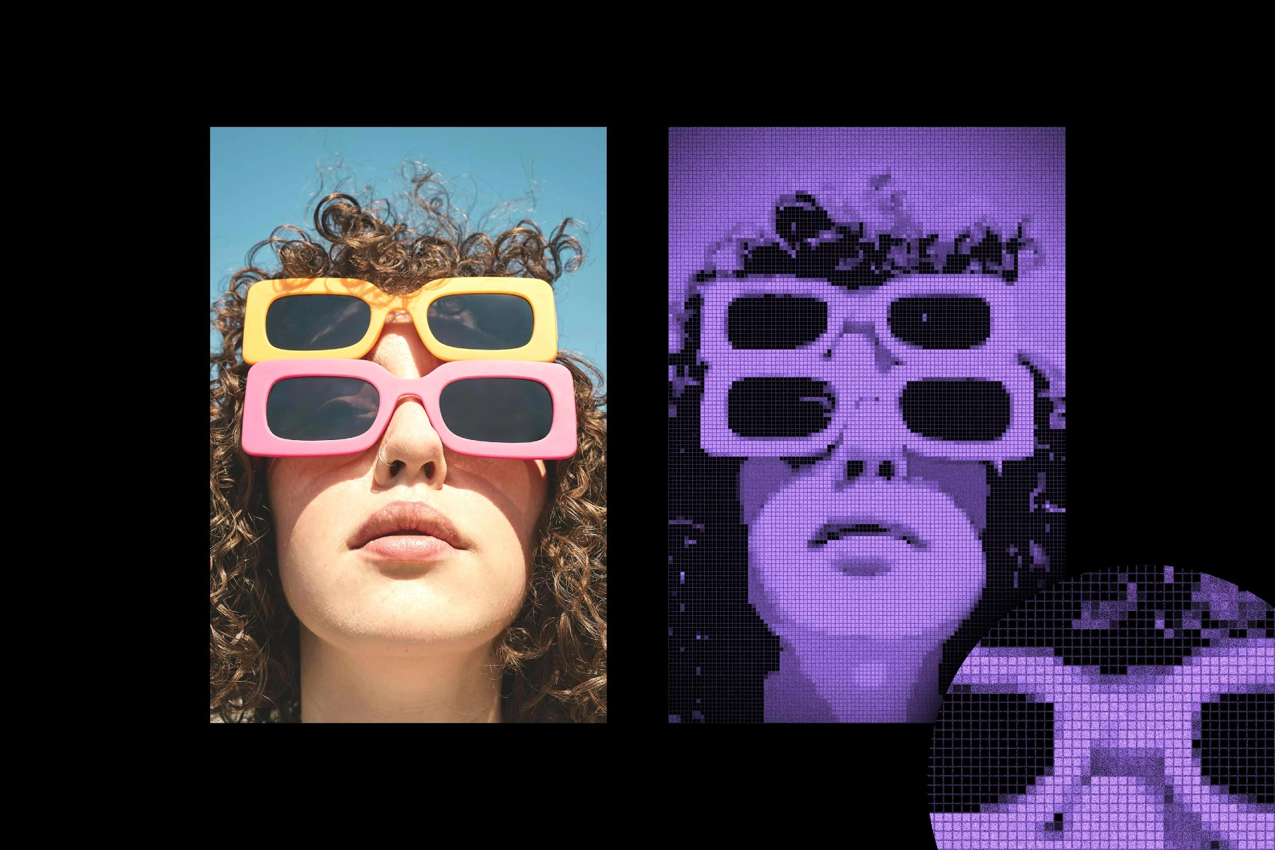 Dither Old Pixel Photo Effect