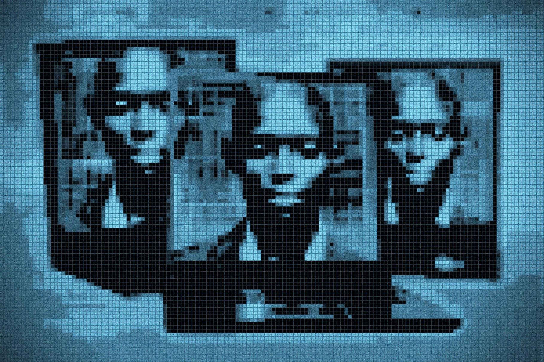 Dither Old Pixel Photo Effect