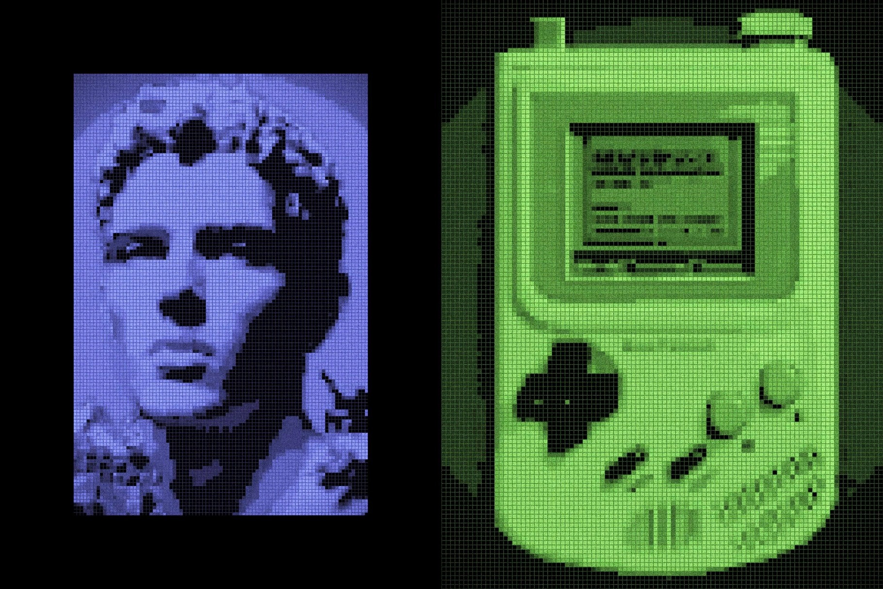 Dither Old Pixel Photo Effect