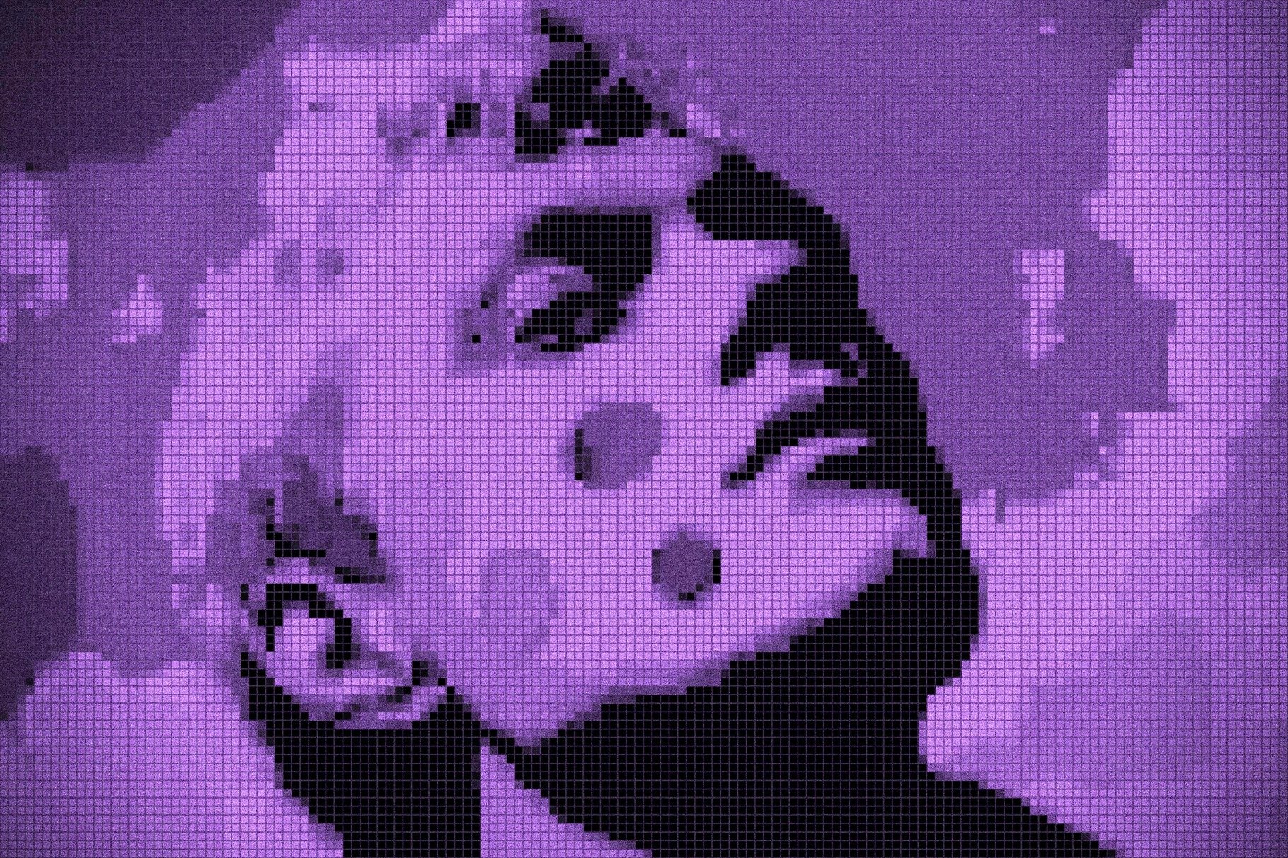 Dither Old Pixel Photo Effect