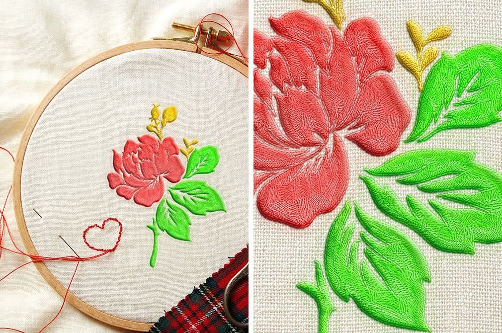 machine embroidery photoshop actions free download