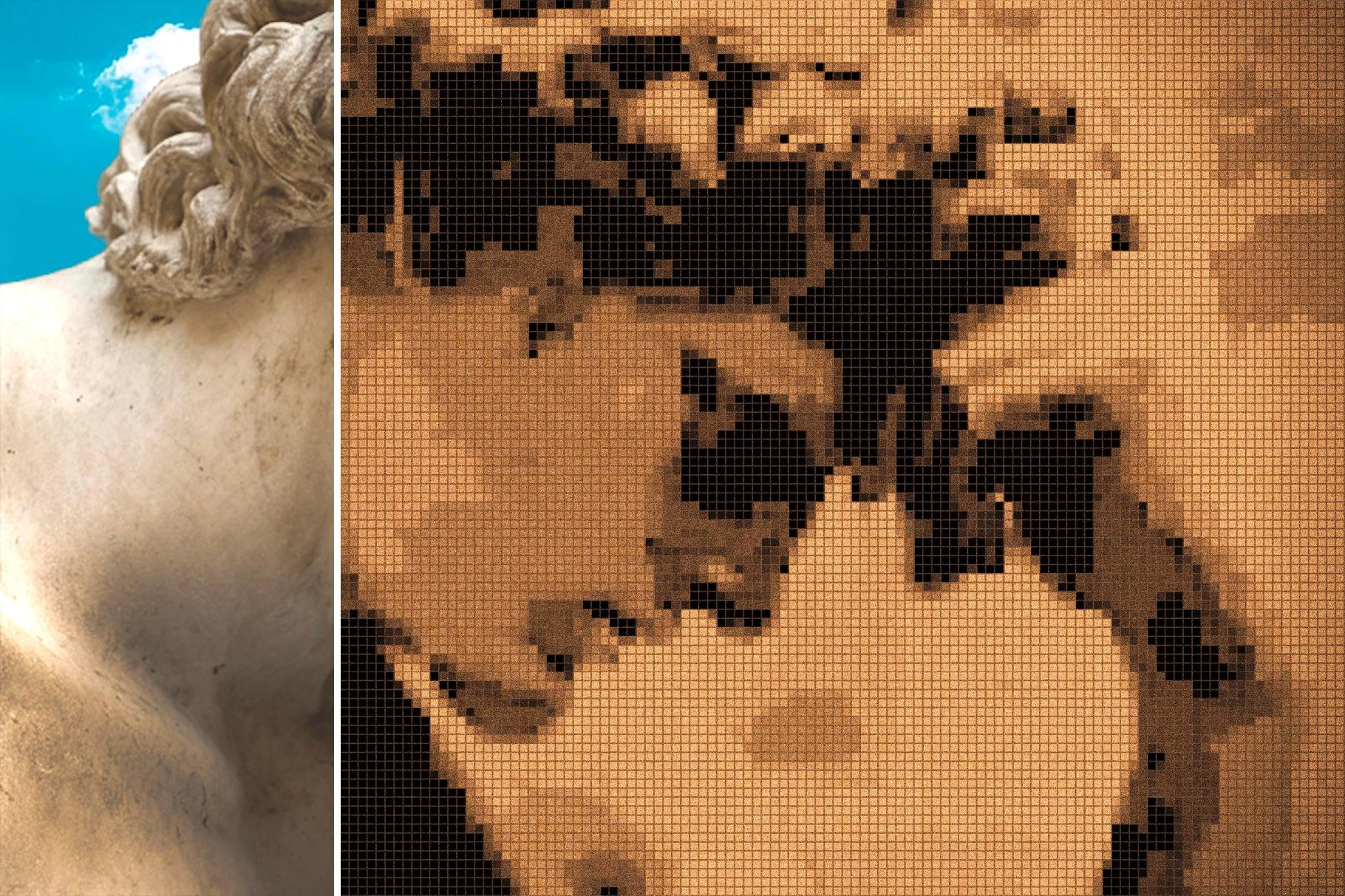 Dither Old Pixel Photo Effect